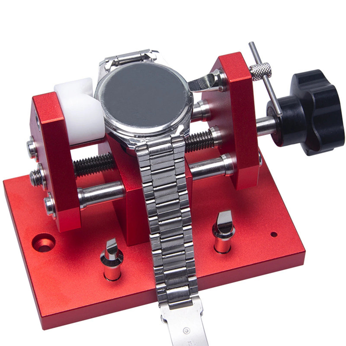 Adjustable Watchmaker Tool Watch Back Case Opener Strap Link Pins Bezels Remover