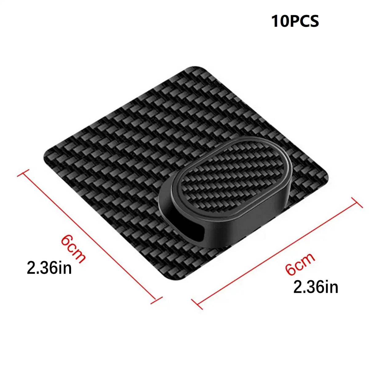 10Pack Car Mat Fixed Buckle Non-slip Sticker Hook Car Seat Cushion Carpet Buckle
