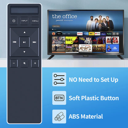 XRS5512-F Remote Control For Vizio Soundbar System Player