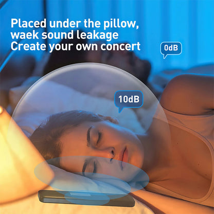 Bluetooth Speaker For Sleepless 5.3Rechargeable Bone Conduction Smart Connection