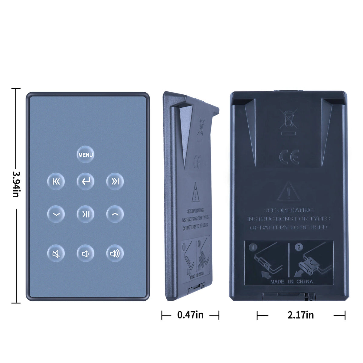 For Harman Kardon Go+Play Micro Speaker System Replacement Remote Control