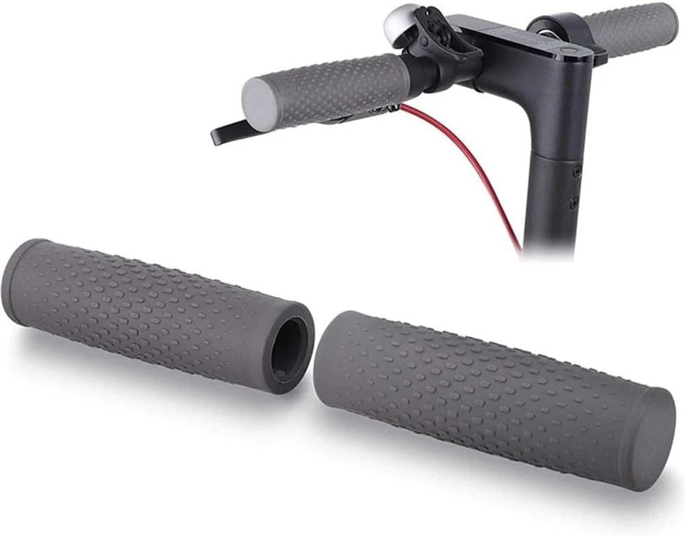 2 Pack Electric Scooter Handle Grips E-Scooter M365 Grip, Gray