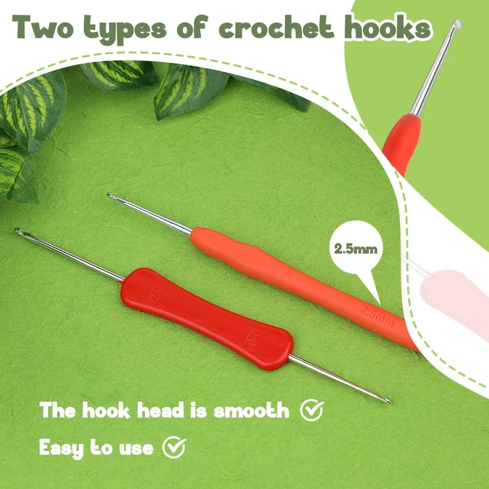 kgxulr Crochet Kit, Sunflower Kit for Beginners, Small, A-Sunflower