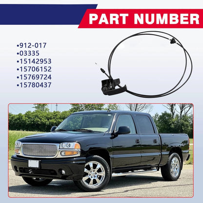 912-017 15142953 Hood Release Cable Replacement for Chevy Avalanche 1500 2500