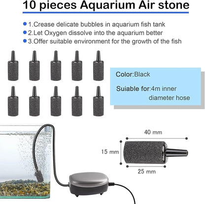 32.8 feet Aquarium Airline tubing Hose aquarium with 46 kits