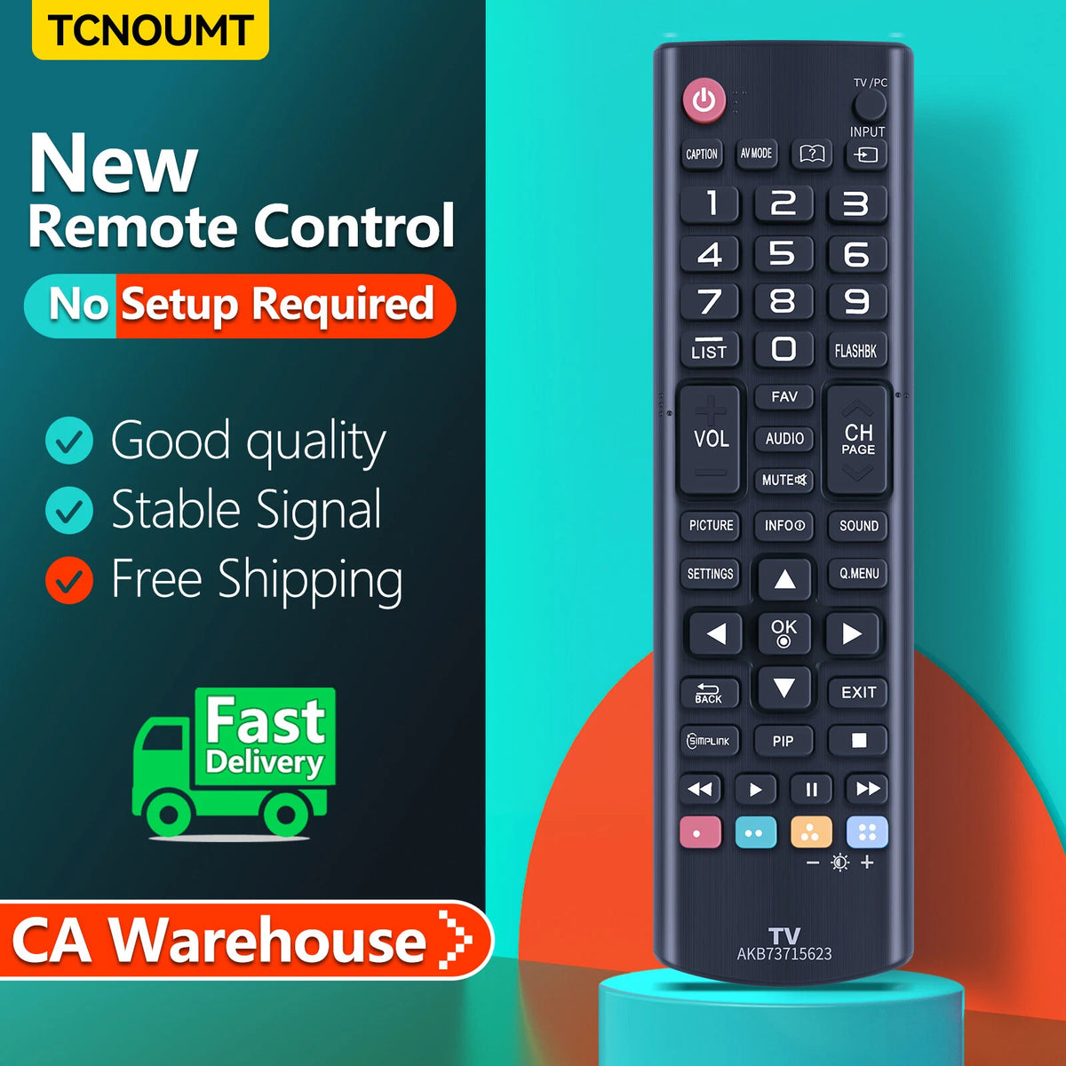 AKB73715623 Remote Control For LG TV 26LN4500 28LN4500 24LN451B 29LN451B