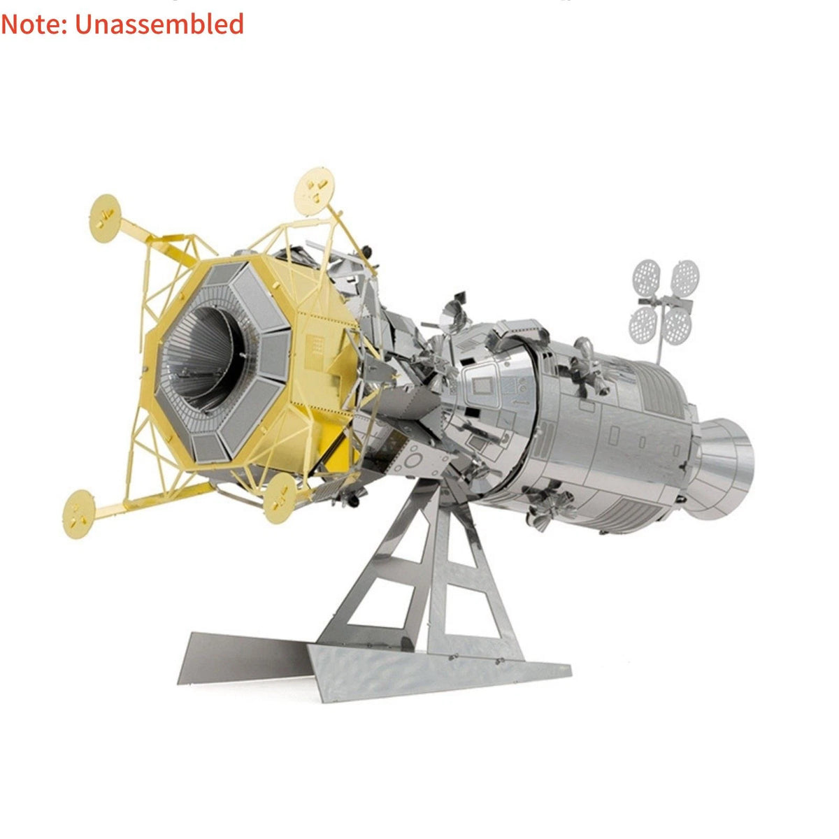 1/48 Scale USA Apollo CSM With Lunar Module Unassembled Model Kit Display
