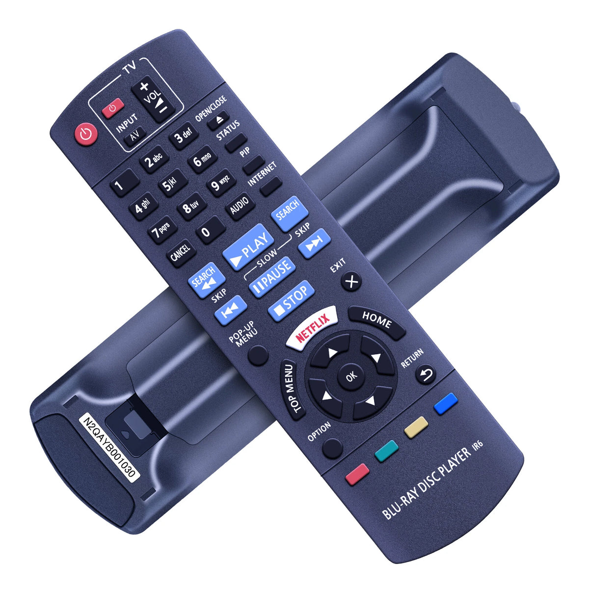 N2QAYB001030 Replace Remote Control For Panasonic Disc Player DMP-BDT171
