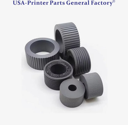 5SETS Brake Pick up Roller Tire For Fujitsu PA03740-K010/K011 fi-7600 fi-7700