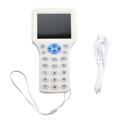 1Pc Handheld RFID/NFC Smart Card Reader Elevator Writer Copier IC ID Sensor