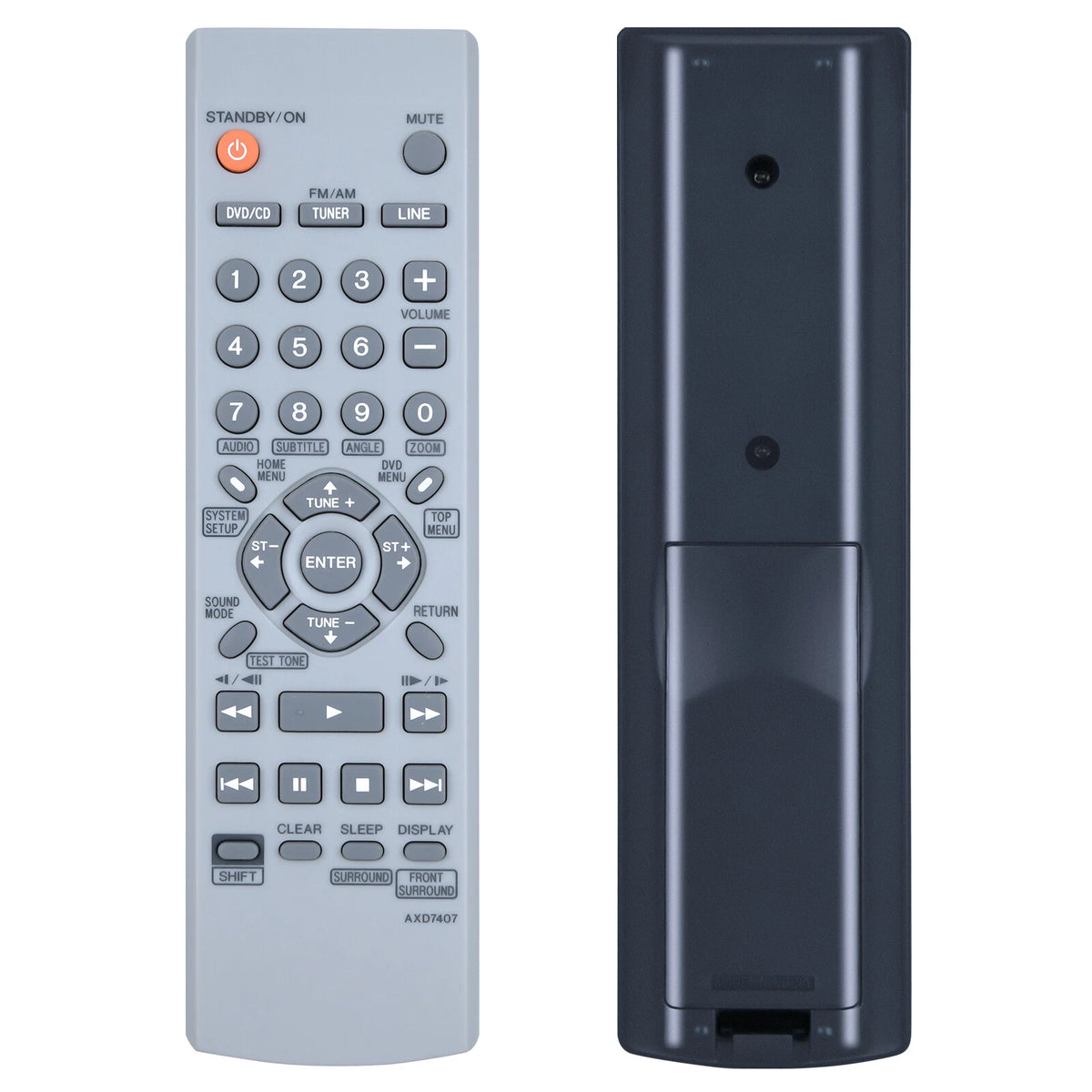 AXD7407 Replacement Remote Control For Pioneer XV-DV232 XV-DV240 XV-DV350
