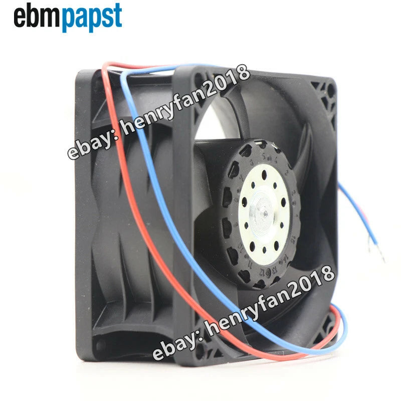 Ebmpapst 8212JN Axial Fan 12V 10.3W 0.86A 80*80*38MM Inverter Cooling Fan 2-Wire