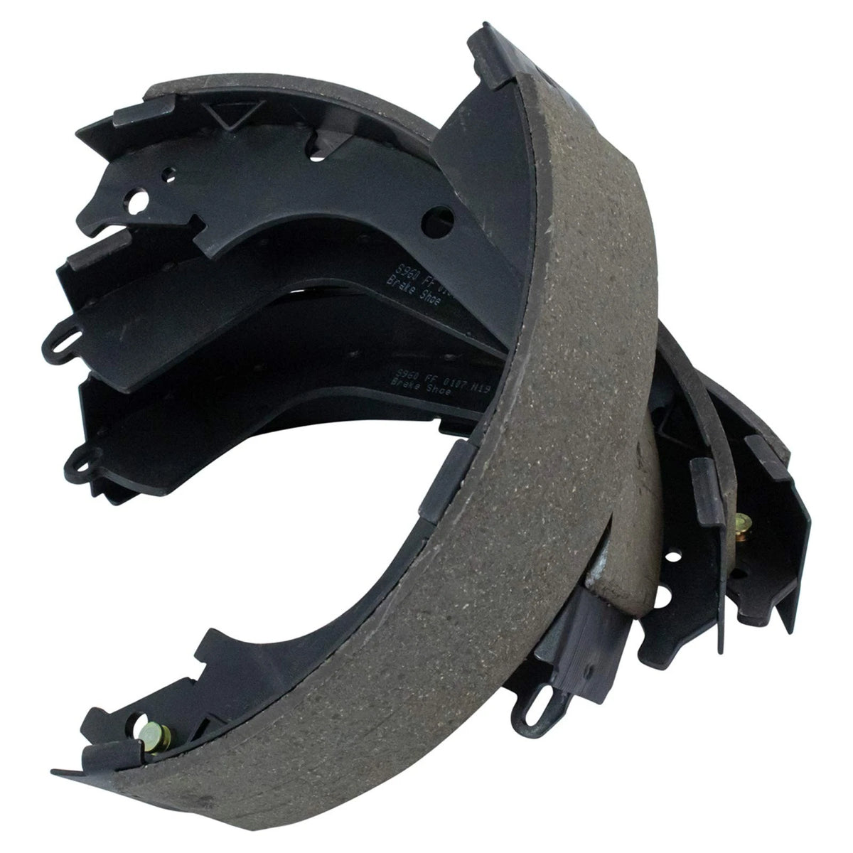 TRQ Rear Brake Shoes Compatible with 2009-2013 Chevrolet Silverado 1500 GMC...
