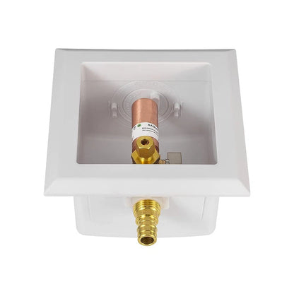 1 Piece EFIELD Ice Maker Box,1/2"PEX-A Expansion with Copper Arrestor