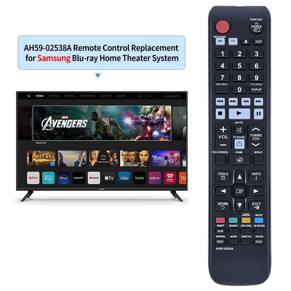 AH59-02538A Remote Control For Samsung HT-F5500 HT-F5500K HT-F5500W HT-F5530