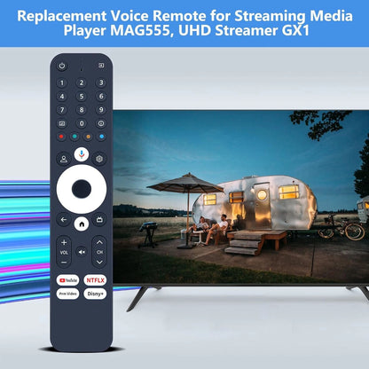 Remote Control For RockTek GX1 UHD Streamer, Thomson Google TV Streaming Box 240