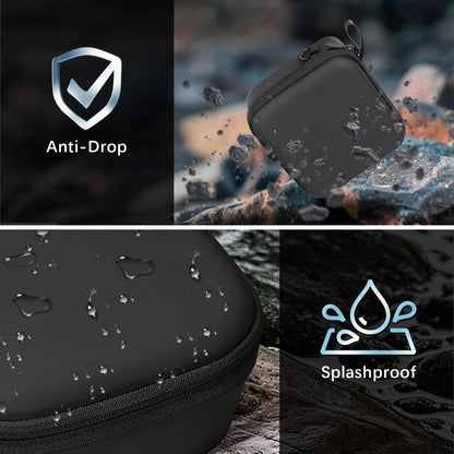 FPVtosky Carrying Case for DJI Neo 2 [CASE 8.3 x 7.1 x 3.1 inches, Black