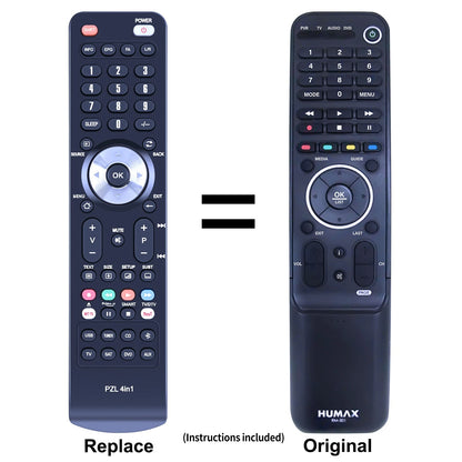 Replacement Remote Control For Humax RM-301