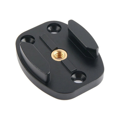 Alloy Tripod Head Quick Release Plate Base Bracket For GoPro Hero 9 8 7 360oner