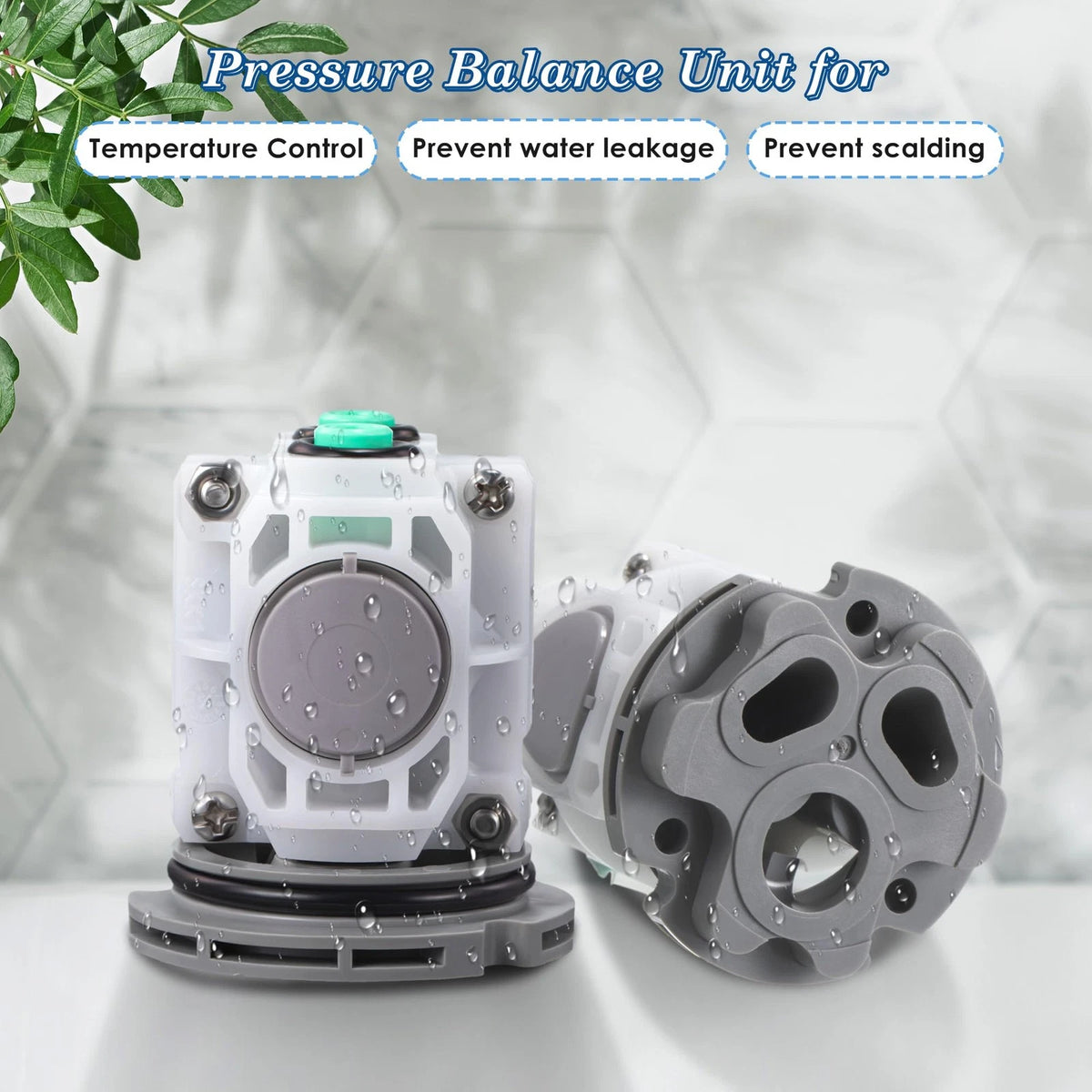 Dreyoo 1 Pack Pressure Balancing Unit Compatible with American as shown