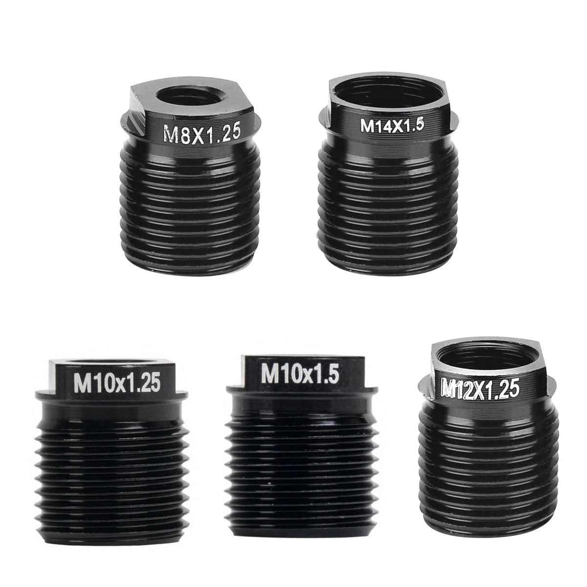 Car Gear Shift Knob Thread Converter Set for DIY Projects and Auto Workshops