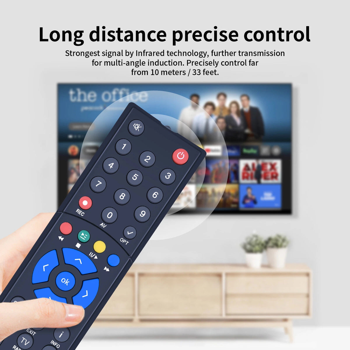Replacement Remote Control For TechniSat Digic PVR235S FBPVR235