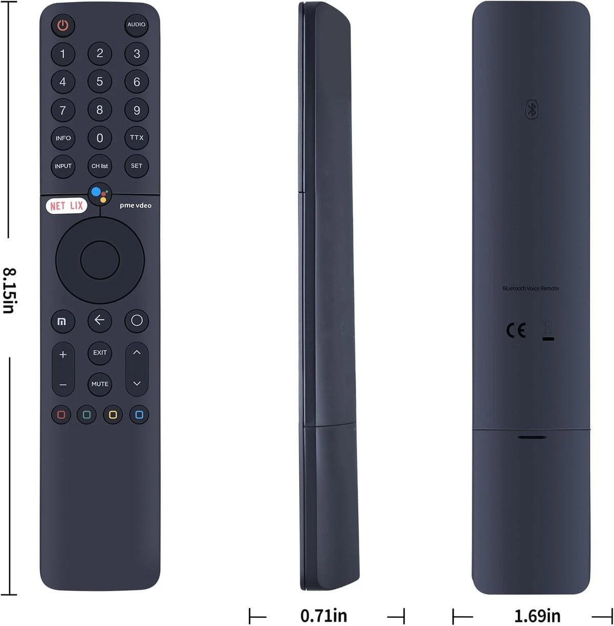 XMRM-19 L55M6-6AEU For Xiaomi MI P1 4K TV Bluetooth Voice Remote Control
