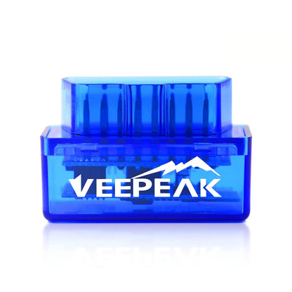 Veepeak Mini Bluetooth OBD2 Scanner for 3.0 Android ONLY, Blue
