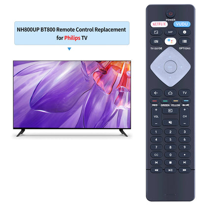 NH800UP Remote Control For Philips Android TV with Google Voice Assistant