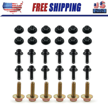 Heavy-Duty Mounting Hardware for Jeep JK & JL 4-Door Side Steps