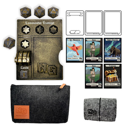 NERD GEAR Commander Essentials Kit - 6 cm x 24 x 0.1 cm, Ancient Bronze