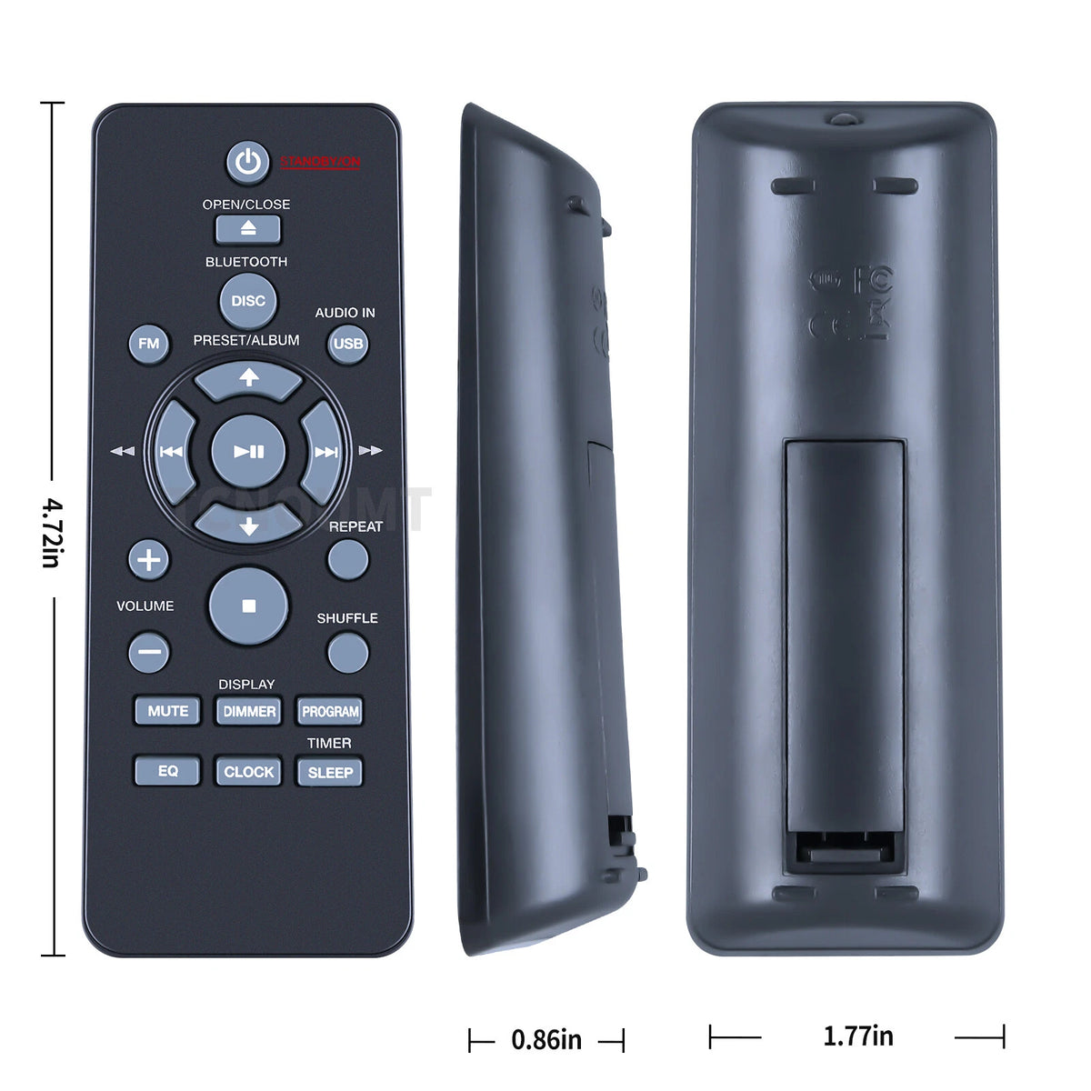 AXD7737 Remote Control For Pioneer CD Receiver System X-EM22 X-EM12 X-EM21