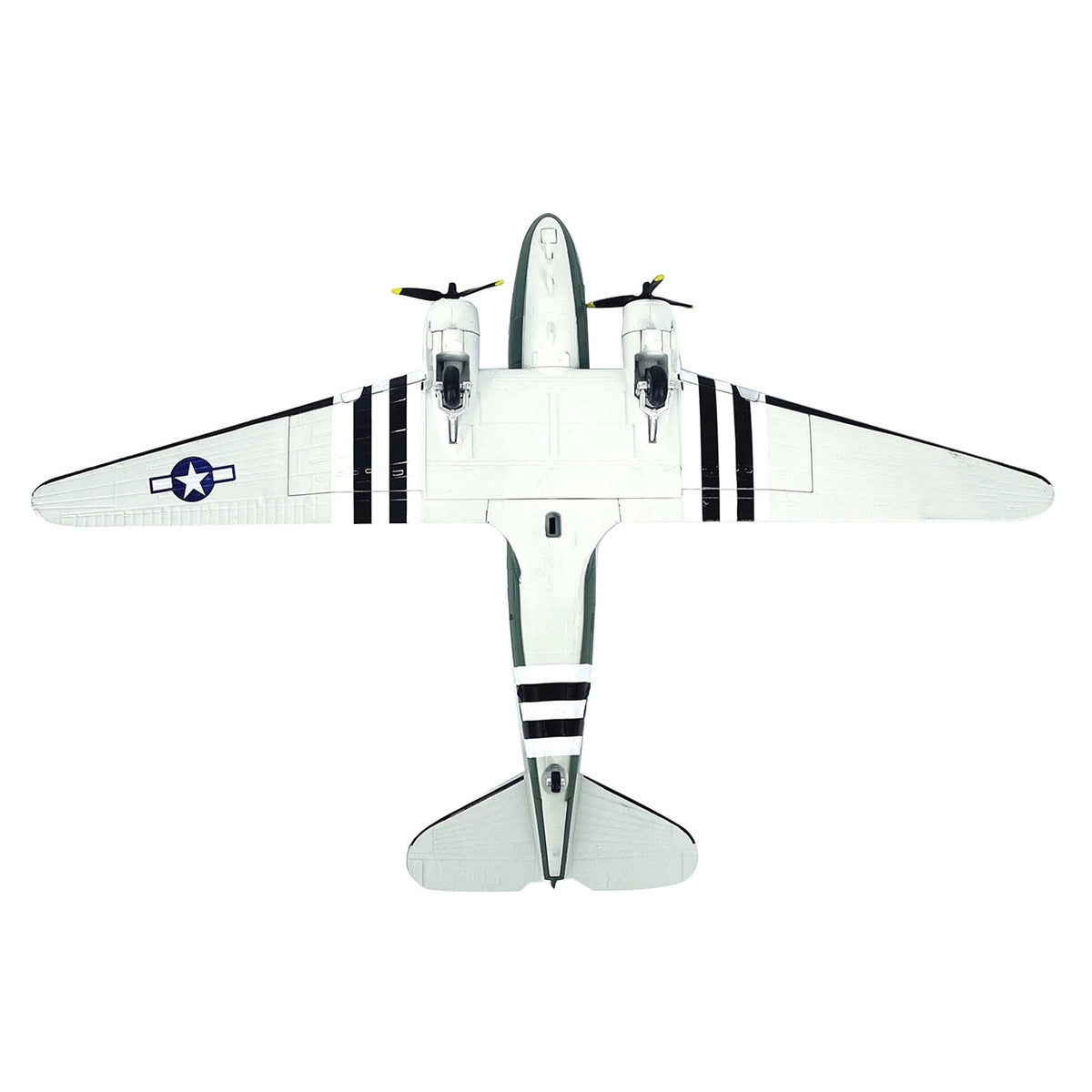 USAAF Douglas C-47 Skytrain 1/100 Scale Alloy Model Transport Aircraft Display