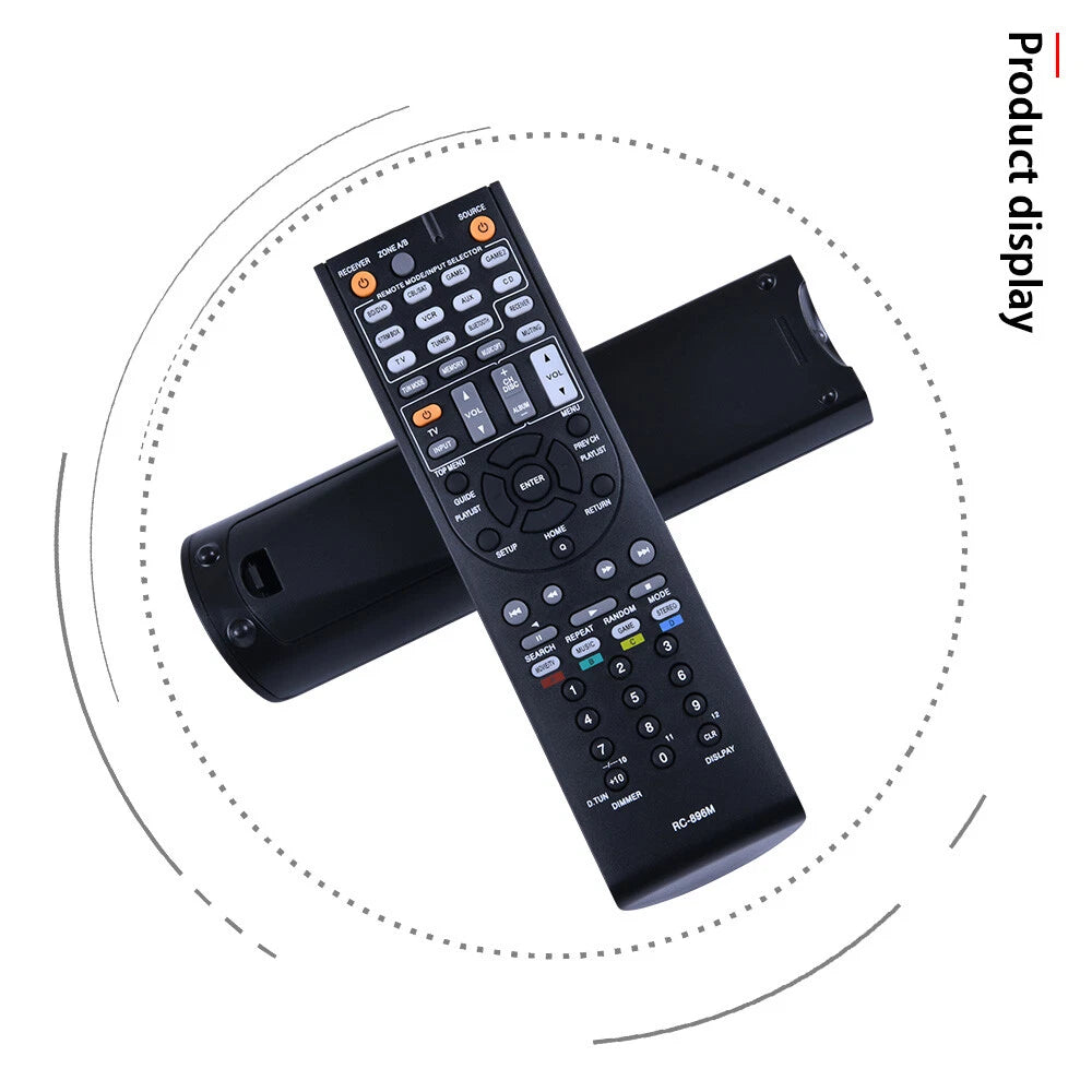 RC-896M Replacement Remote Control For Onkyo AV Receiver TX-SR444 TXSR444