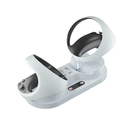 ABS Dual Slot Charging Dock Station Charger For PS5 PS VR2 Controllers Console