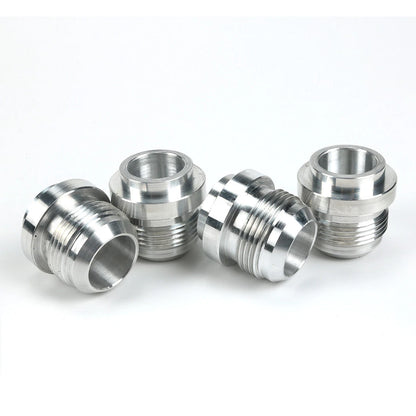 An16, 16 An Male Billet 6061t6 Aluminum Weld On Fitting Bung Qty:4