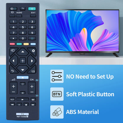RMT-TX440E Remote Control For Sony 4Κ 8K HD TV KD-43X72K KD-75X80CK