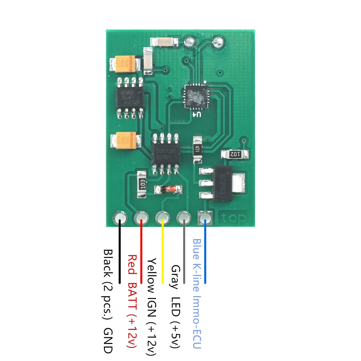 Immobiliser Emulator Immobilizer Circuit Board For Yamaha Motorcycles Scooters