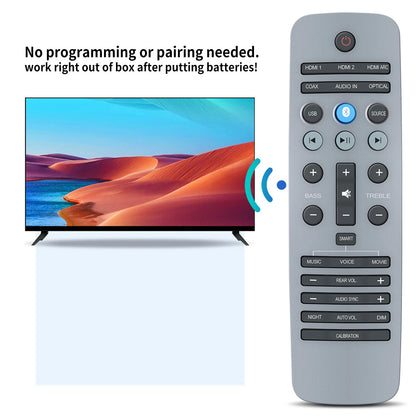 Replacement Remote Control For Philips Fidelio Soundbar E6 E6/12 E6/93