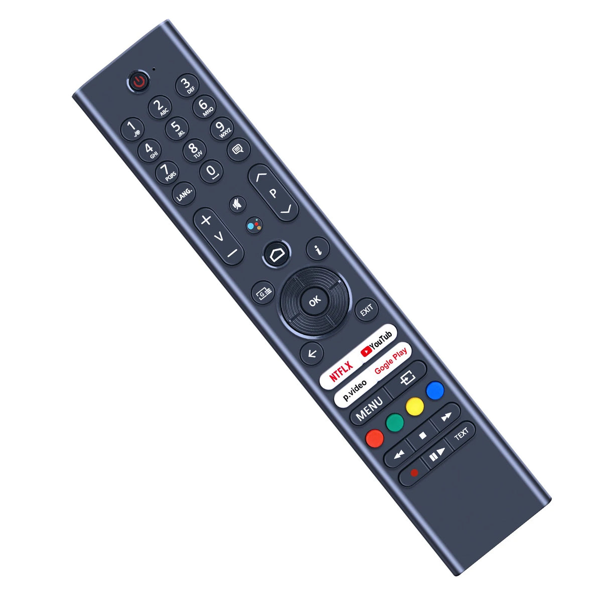 Replacement Remote Control For JVC QLED TV 32 Inch TV LT-32VQF545A No Voice