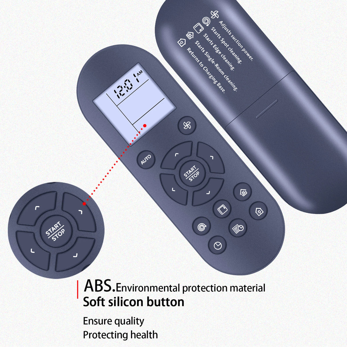 Remote Control For Eufy Robotic Vacuum Cleaner 11S,11S PLUS,12, 15T,15C, 25C