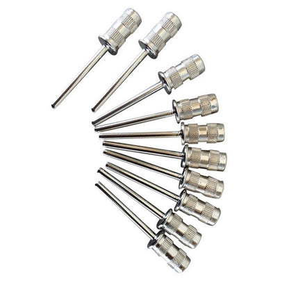 10Pcs/Set Drill Mandrel Bit Nail Sanding Drum For Sanding Band Manicure Pedicure