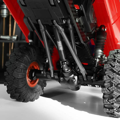 INJORA Hardened Steel Drive Shafts for 1/18 RC Crawler TRX4M High Trail K10...