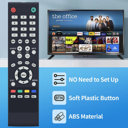 Remote Control For PROSCAN TV PLDED3996A-E PLDED3273A-E PLDED5066A-B