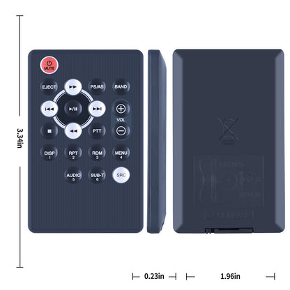For Jensen Remote Control VX3012,VX4012,VX7012,VX4022,VX4025,VX3022,VX7022