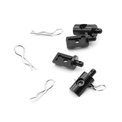 Aluminum Alloy Body Brackets Parts For Tamiya CW-01 Lunch Box 58347 1/12 RC Car