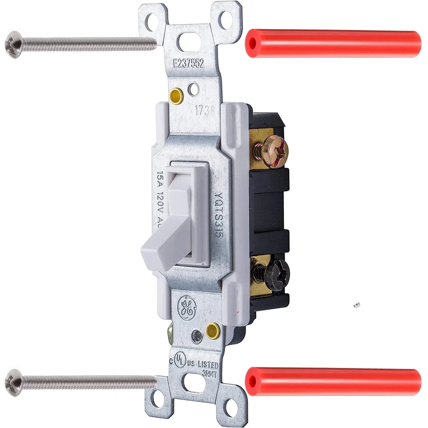 Electrical Outlet Box Extender Kit，Electrical Spacers, 60 Pack red