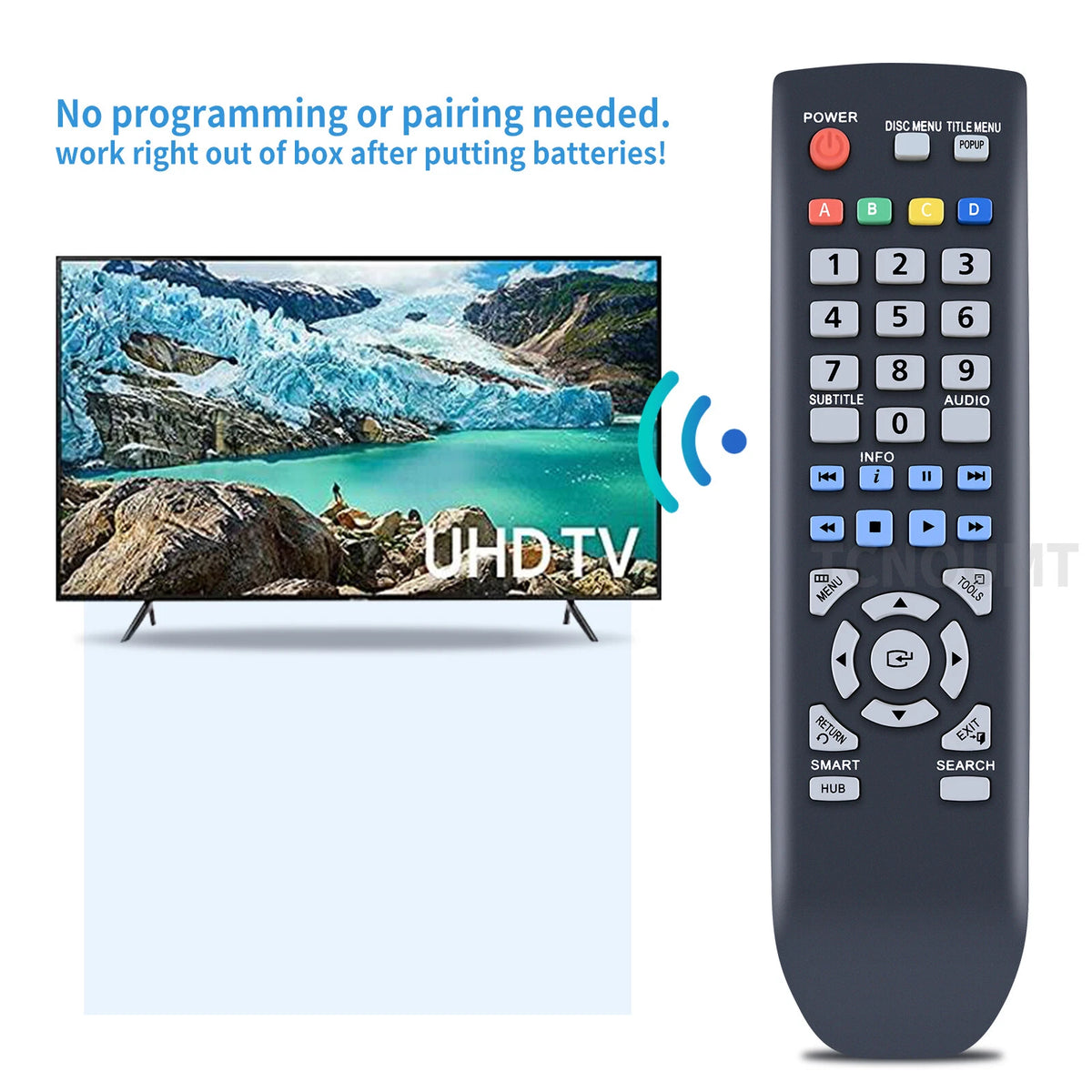 AK59-00113A Remote Control For Samsung Blu-ray BD-D5300 BD-D5300C BD-D5500