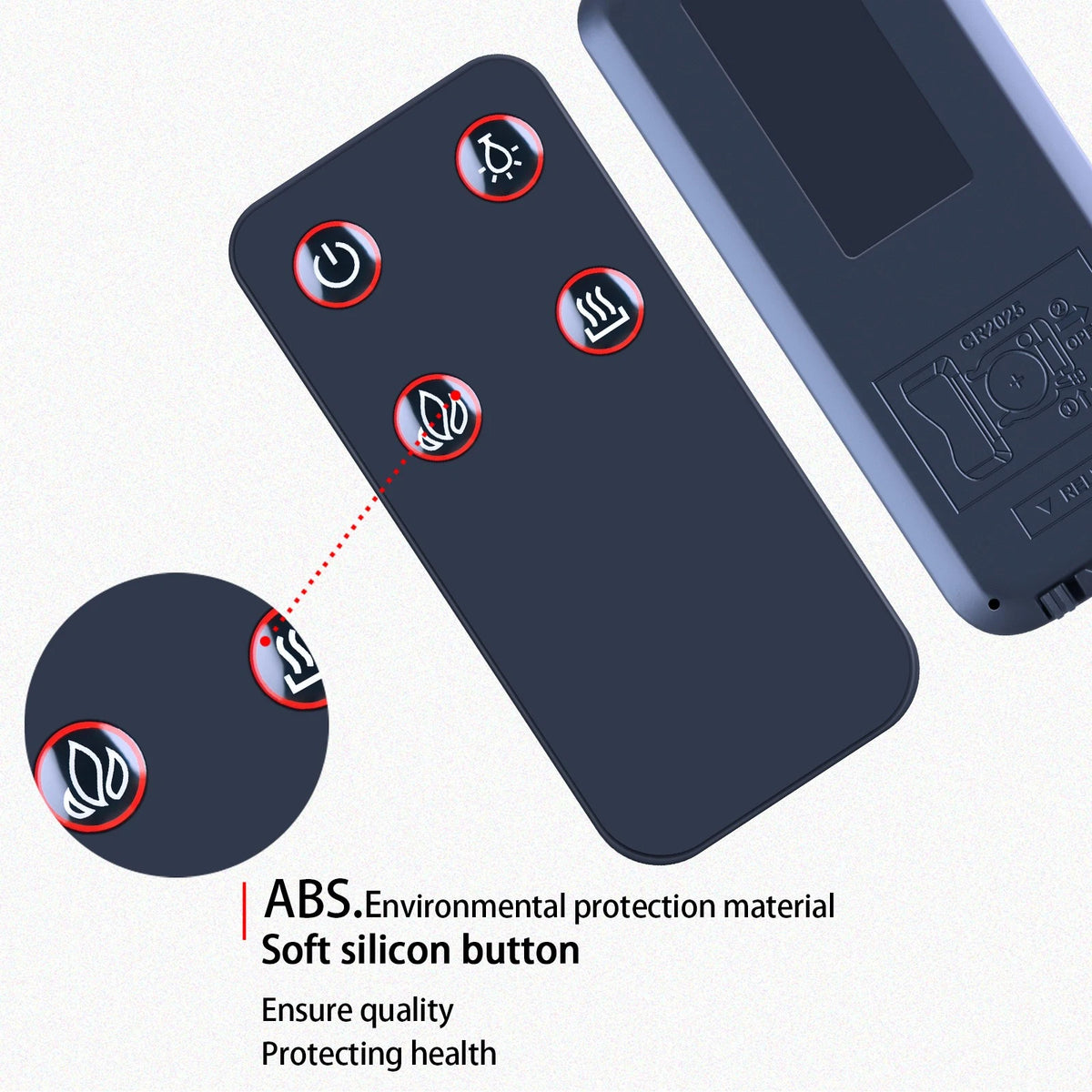 Remote Control For Real Flame Electric Fireplace