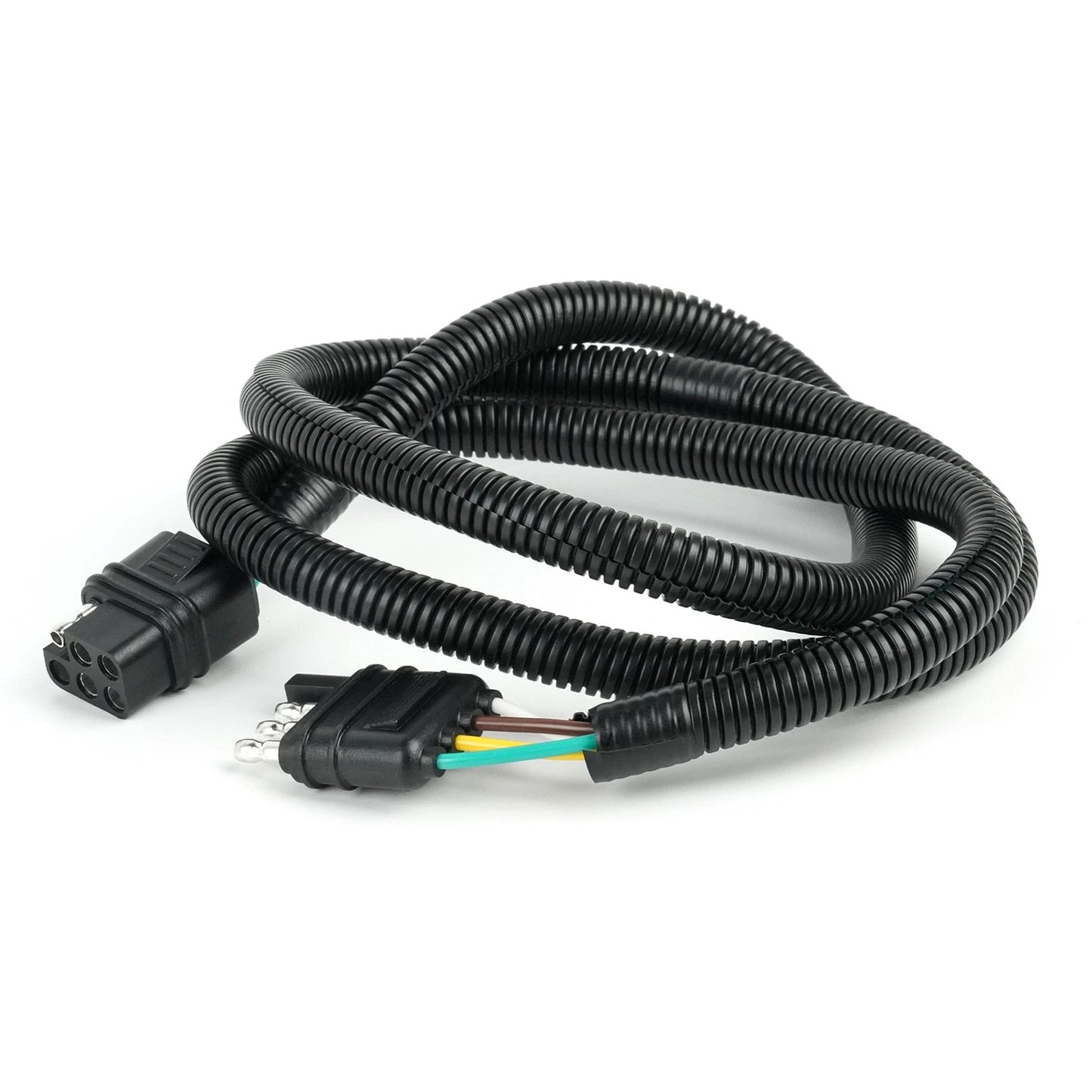 48"4-Way Flat to 6-Way Connector Wiring Harness For Forest River Rockwood Camper